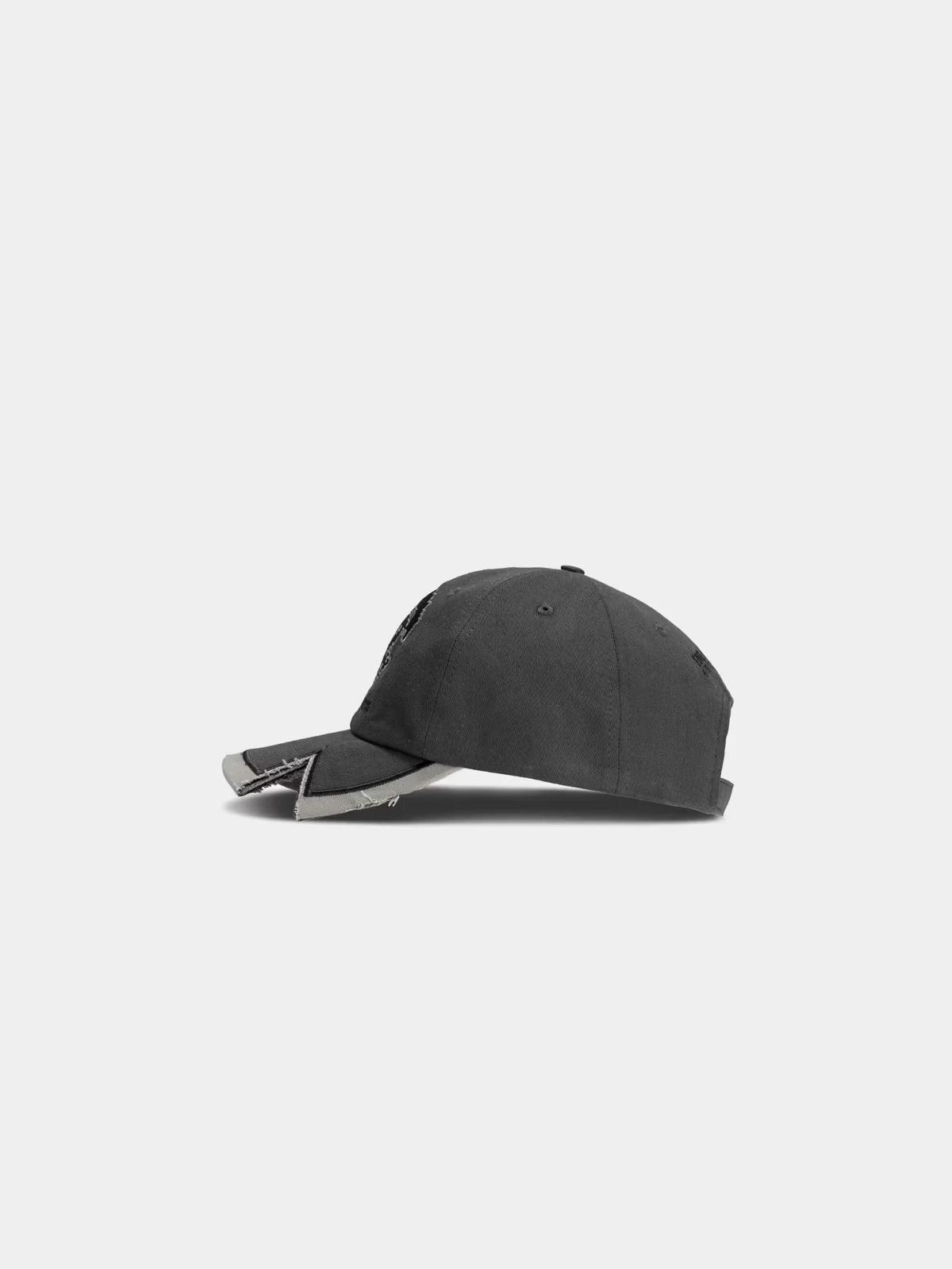 FC Corp. Denim Cap - Dark Grey - Fine Chaos - ect.studio