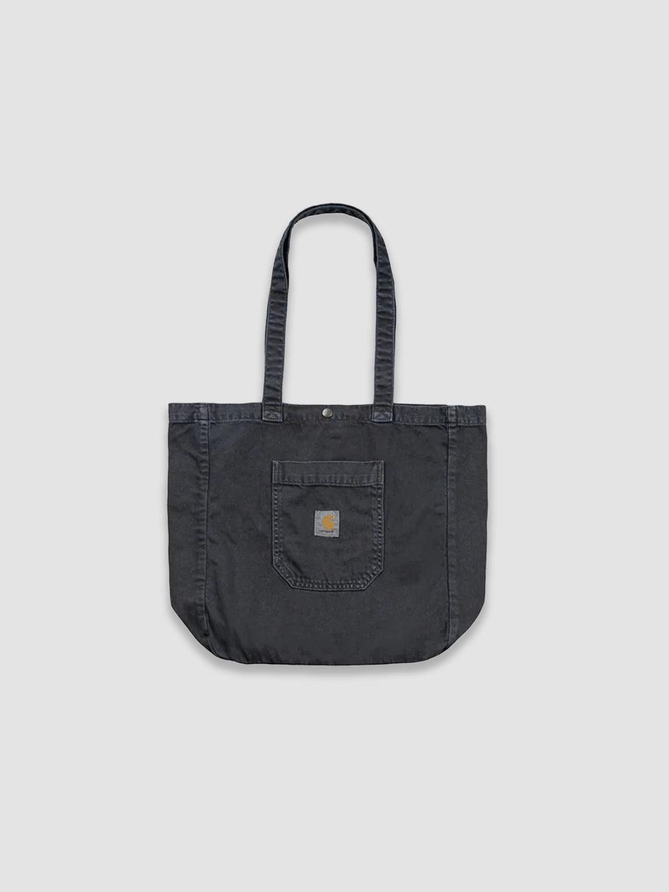 Garrison Tote - Black Stone Washed - Carhartt WIP - ect.studio