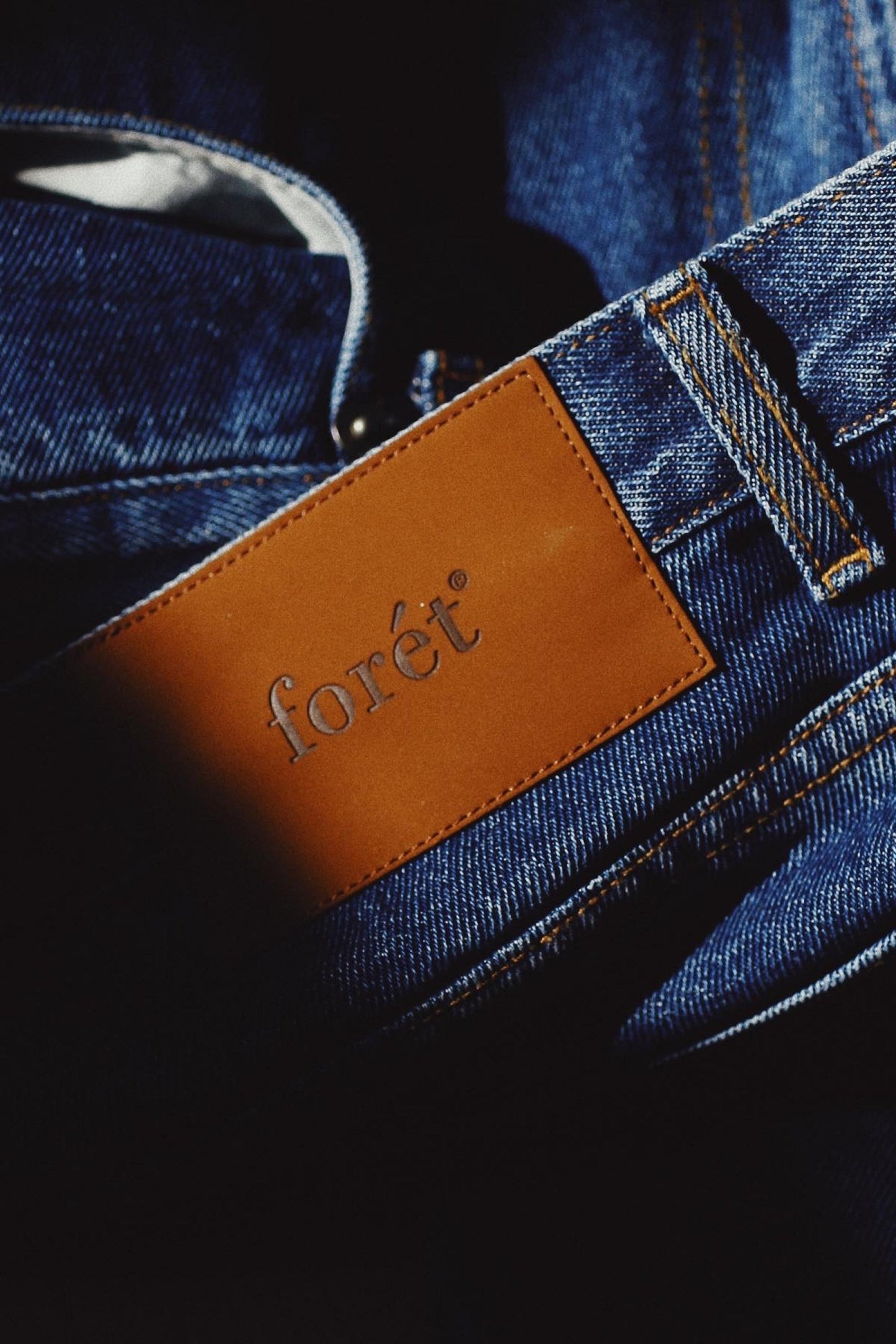 Heath Denim Jeans - Stone Wash - Fóret - ect.studio