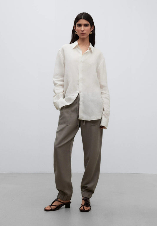 Jogger Trousers - Grey - Adolfo Dominguez - ect.studio