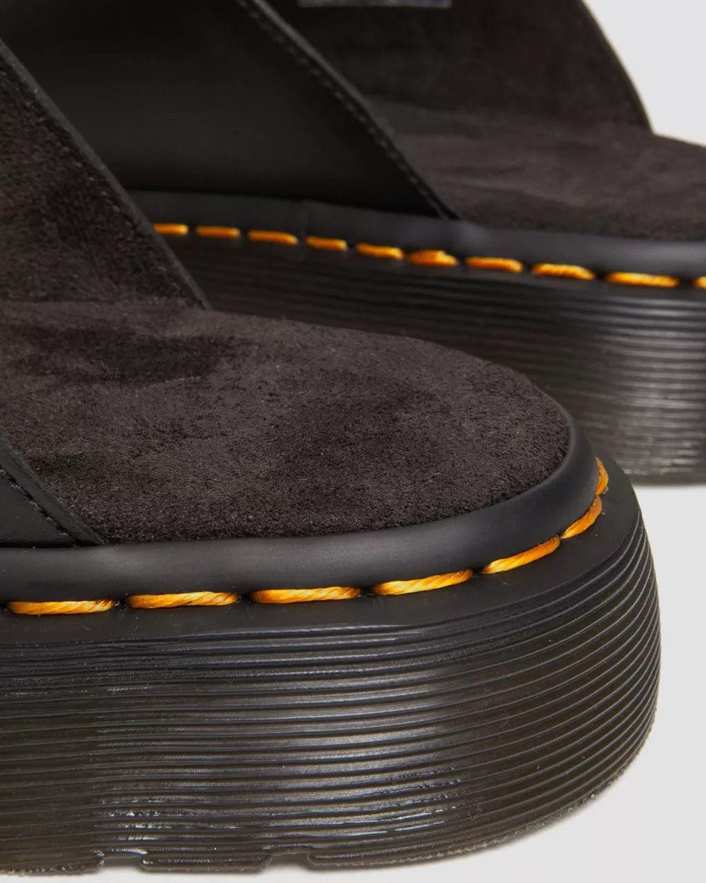 Josef Analine Leather Buckle Slide Sandals - Dr. Martens - ect.studio