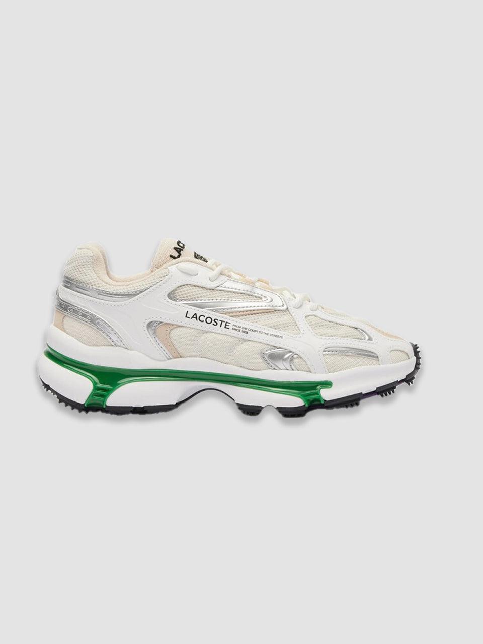 L003 2K24 Sneakers - White/Green - Lacoste - ect.studio