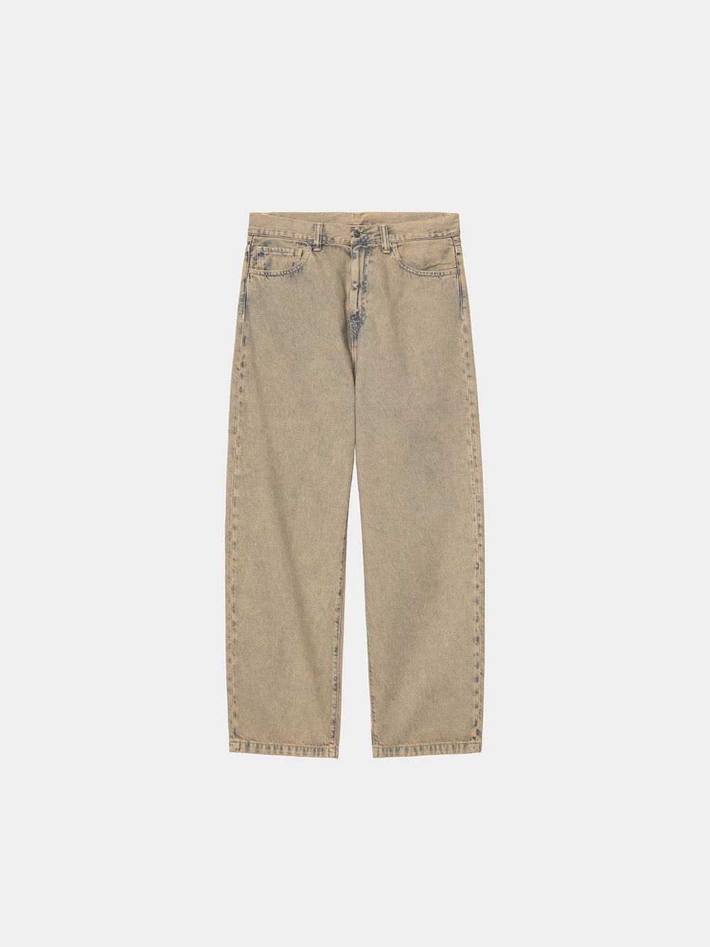 Landon Pant - Blue Leather Garment Dyed