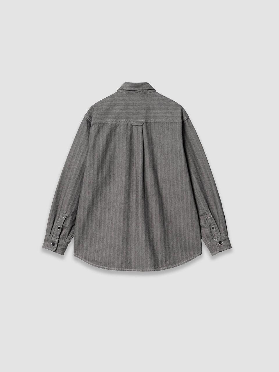 Menard Shirt Jacket - Grey Rinsed - Carhartt WIP - ect.studio