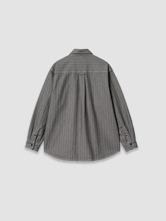 Menard Shirt Jacket - Grey Rinsed - Carhartt WIP - ect.studio