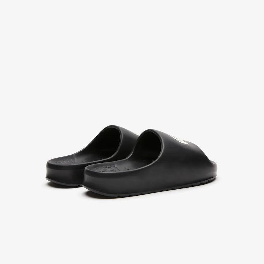 Mens Branded Serve 2.0 Slide - Black - Lacoste - ect.studio