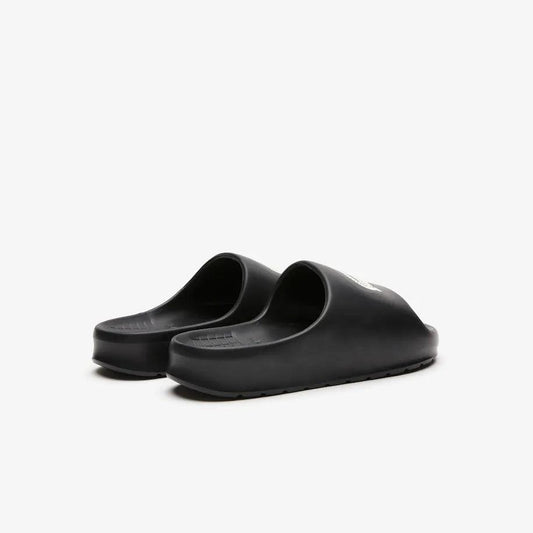 Mens Branded Serve 2.0 Slide - Black - Lacoste - ect.studio