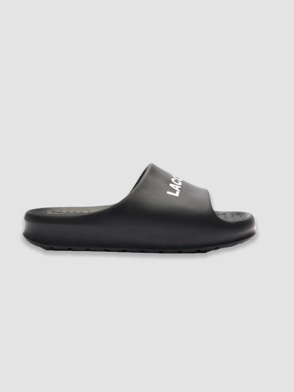 Mens Branded Serve Slide 2.0 - Black - Lacoste - ect.studio