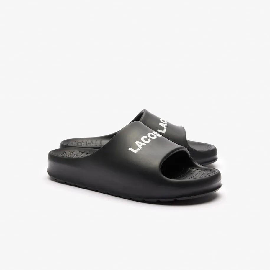 Mens Branded Serve Slide 2.0 - Black - Lacoste - ect.studio