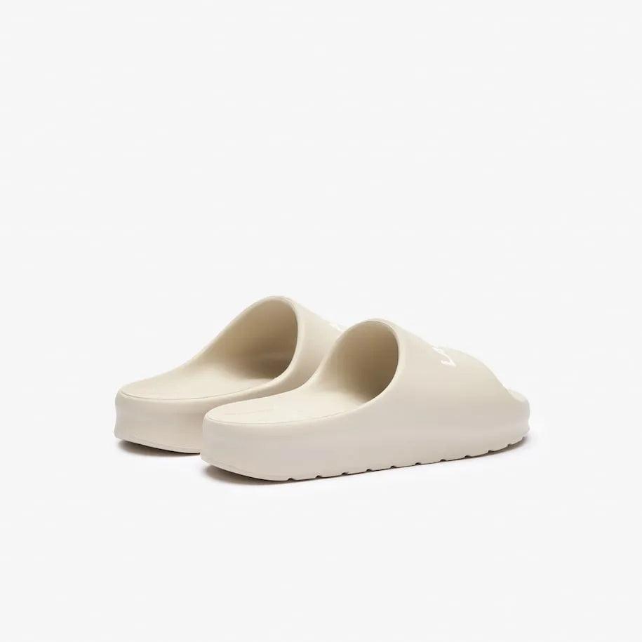 Mens Branded Serve Slide 2.0 - Offwhite - Lacoste - ect.studio