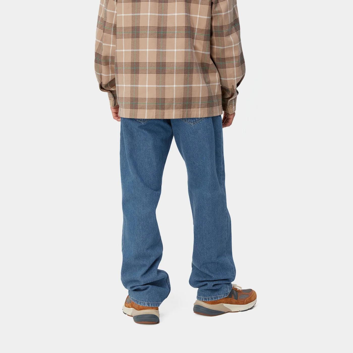 Nolan Pant - Blue Heavy Stone Washed - Carhartt WIP - ect.studio