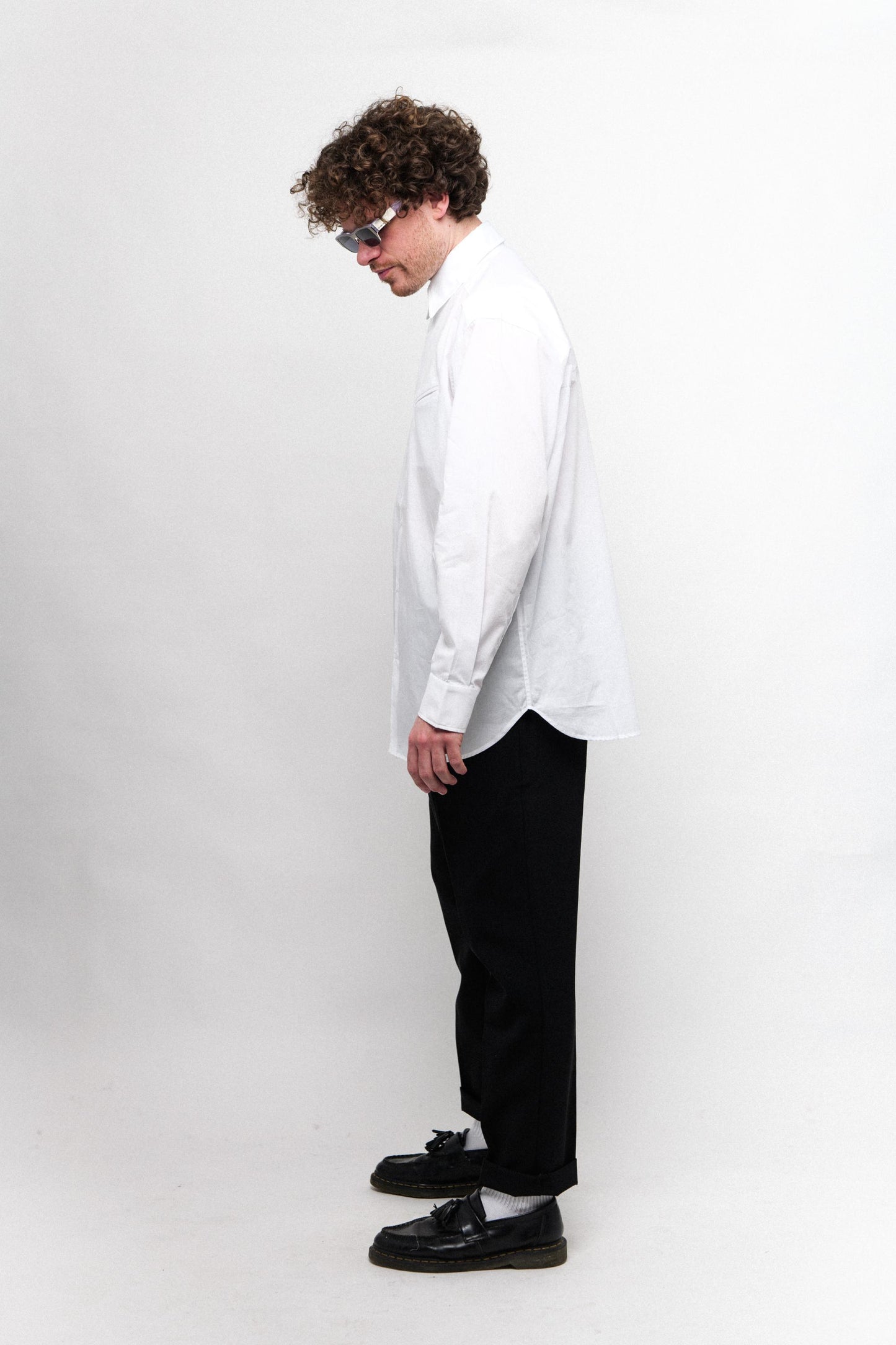 PLAIN SHIRT - WHITE - e.c.t. studio - ect.studio