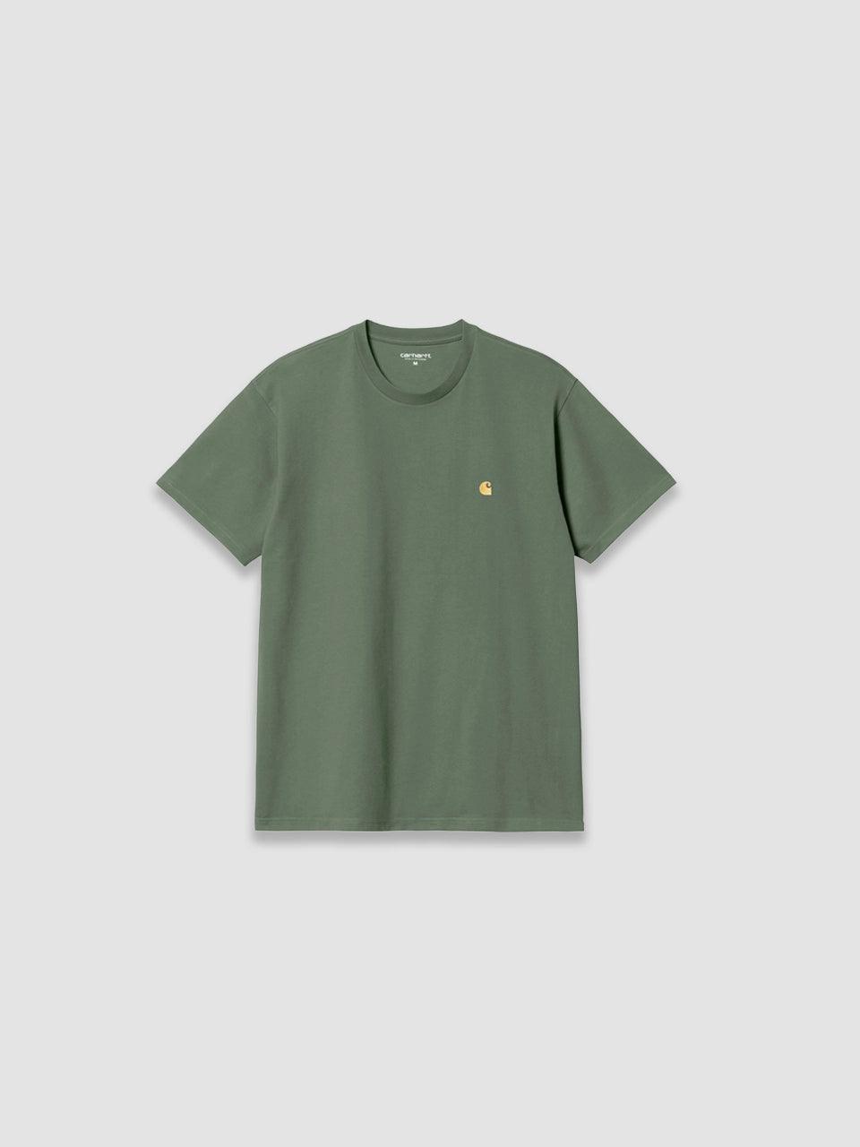 S/S Chase T - shirt - Duck Green/Gold - Carhartt WIP - ect.studio
