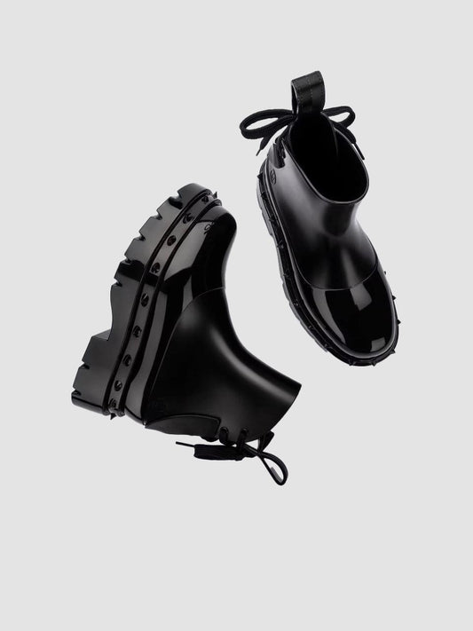 Undercover Collab: Spikes Boot - Black - Melissa - ect.studio