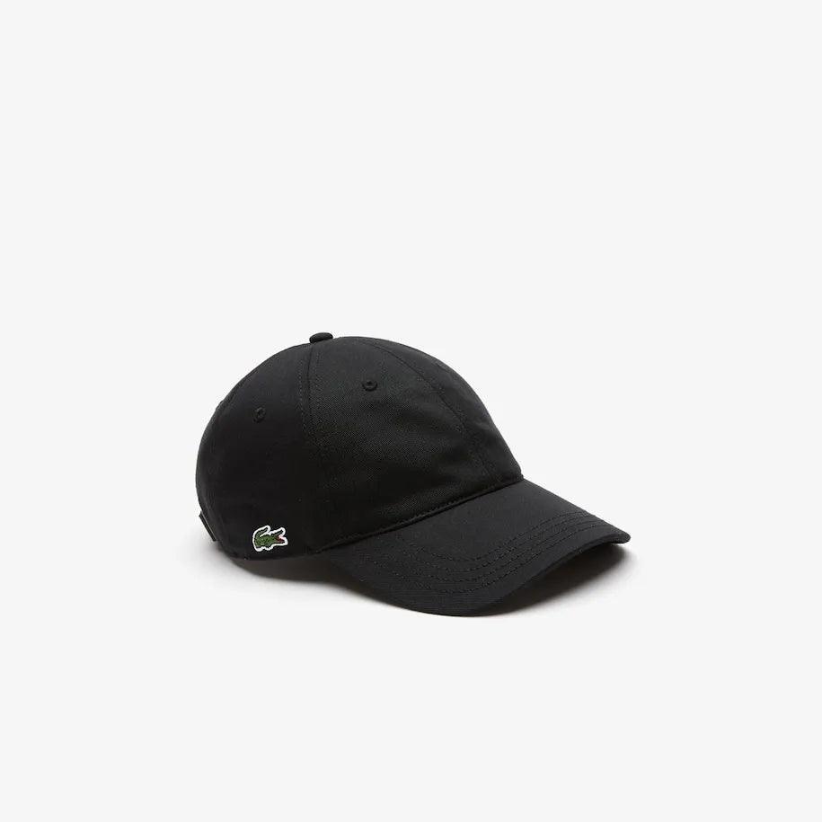 Unisex Twill Cap - Black - Lacoste - ect.studio