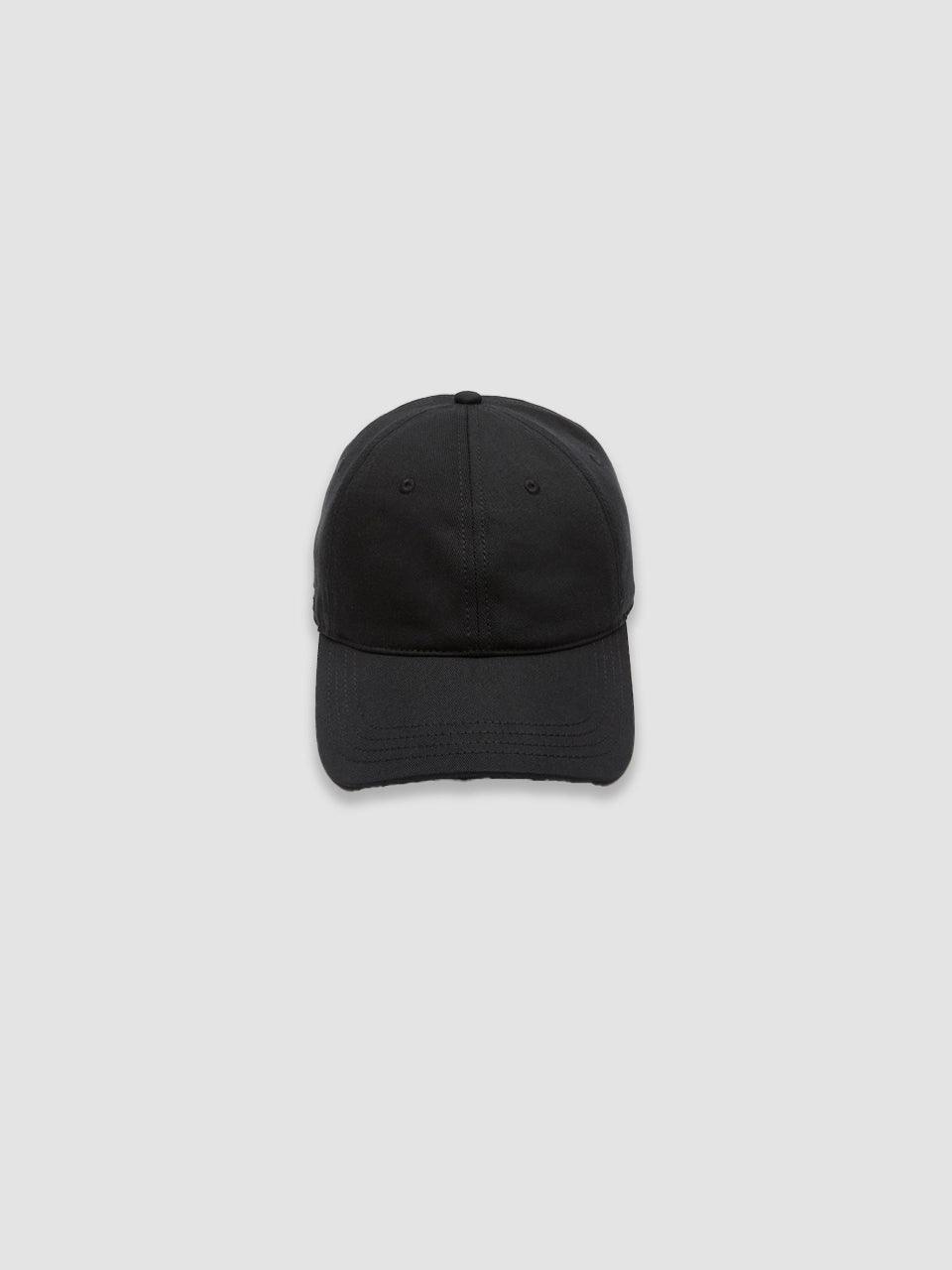 Unisex Twill Cap - Black - Lacoste - ect.studio