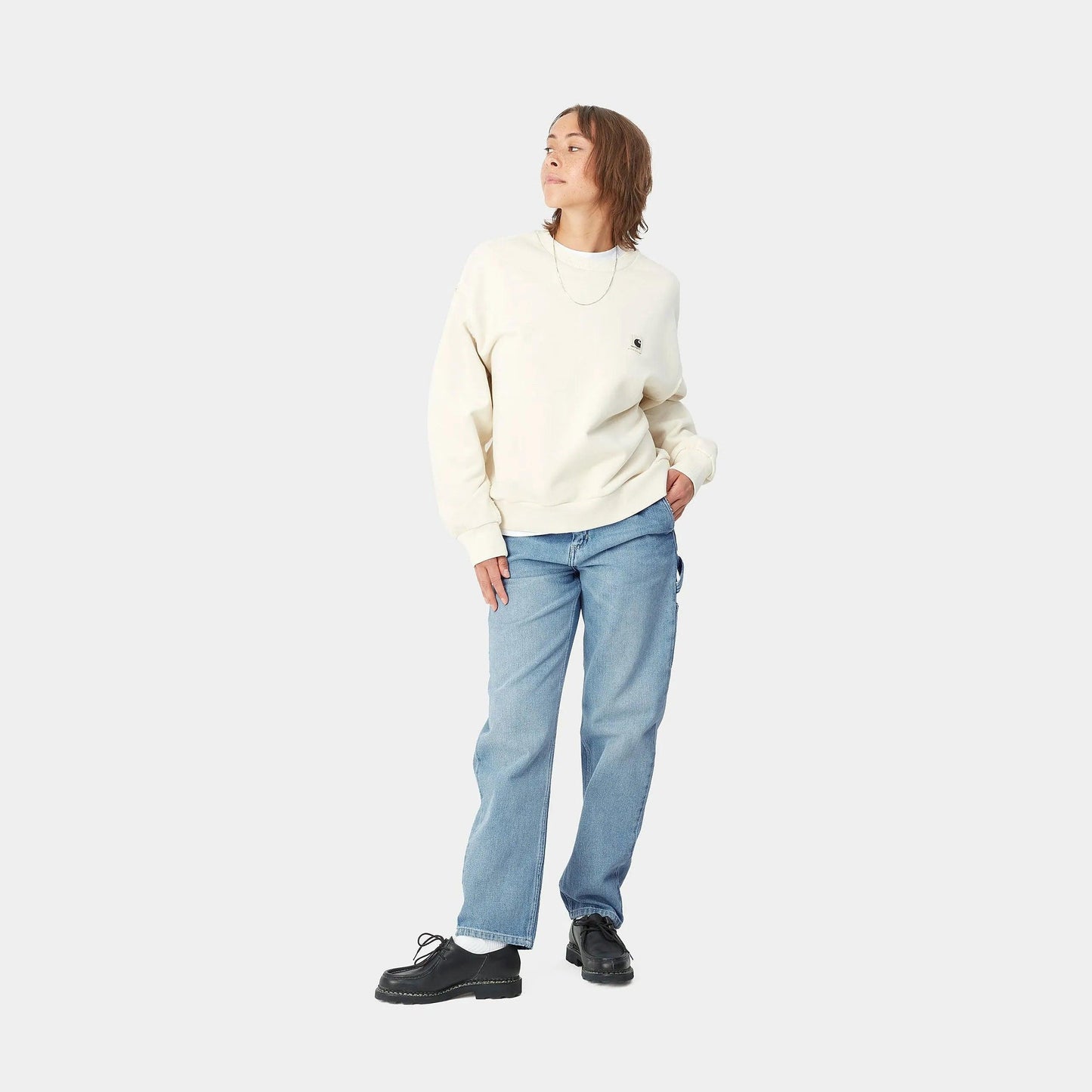 W Pierce Pant - Blue Light Stone Washed - Carhartt WIP - ect.studio