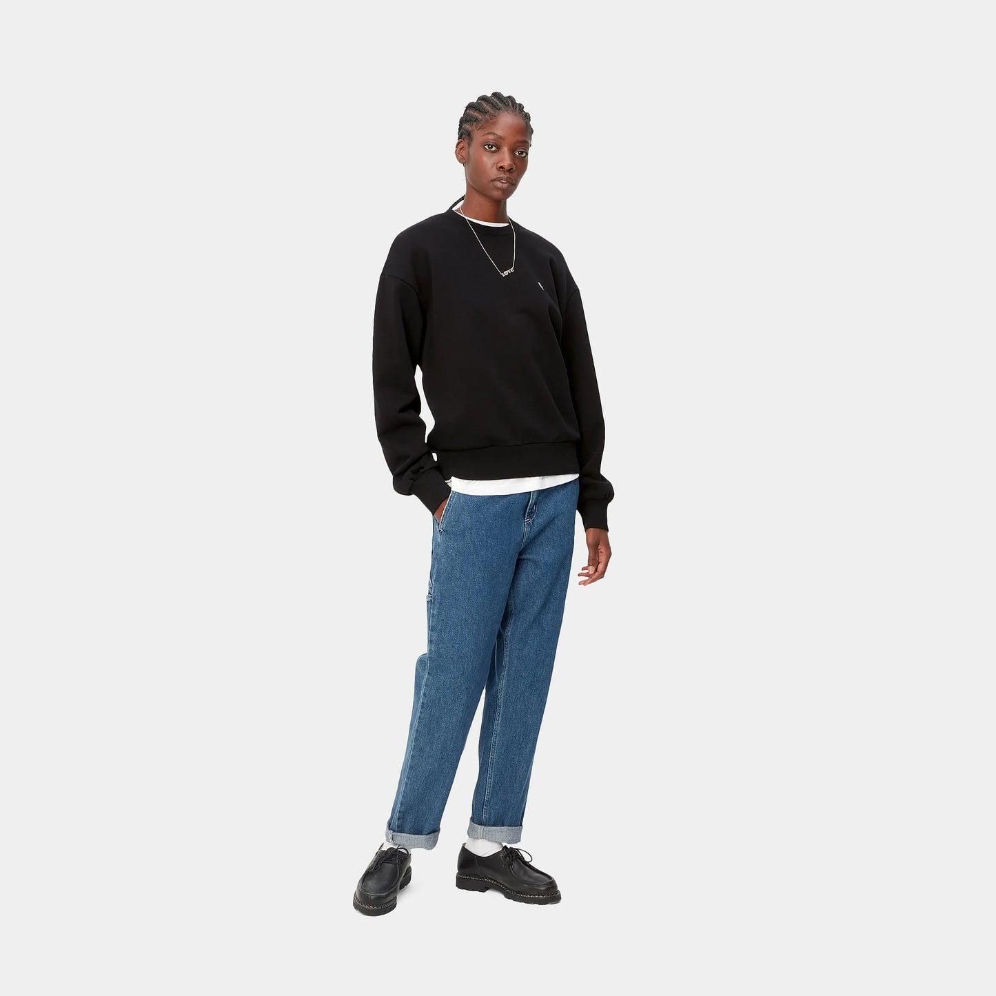 W' Pierce Pant - Blue Stone Washed
