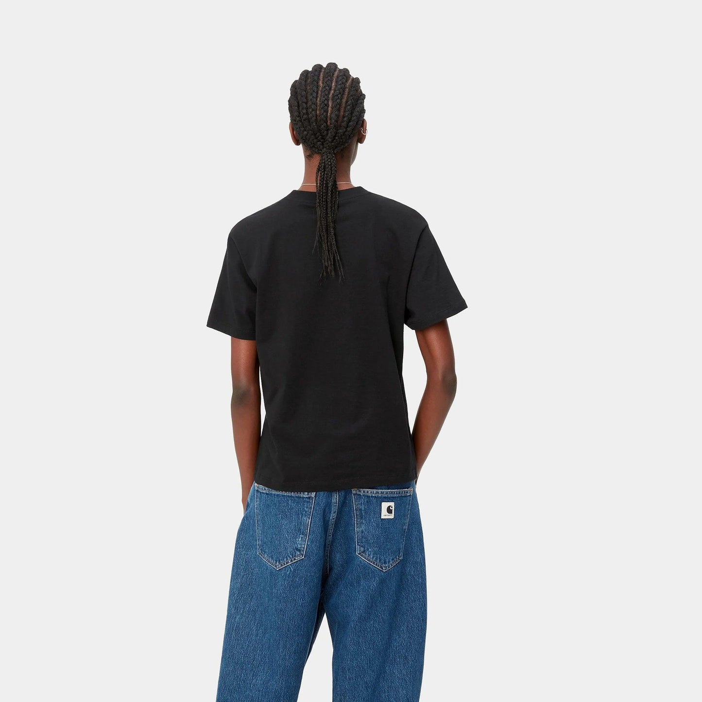 W' S/S Pocket T - Shirt - Black - Carhartt WIP - ect.studio