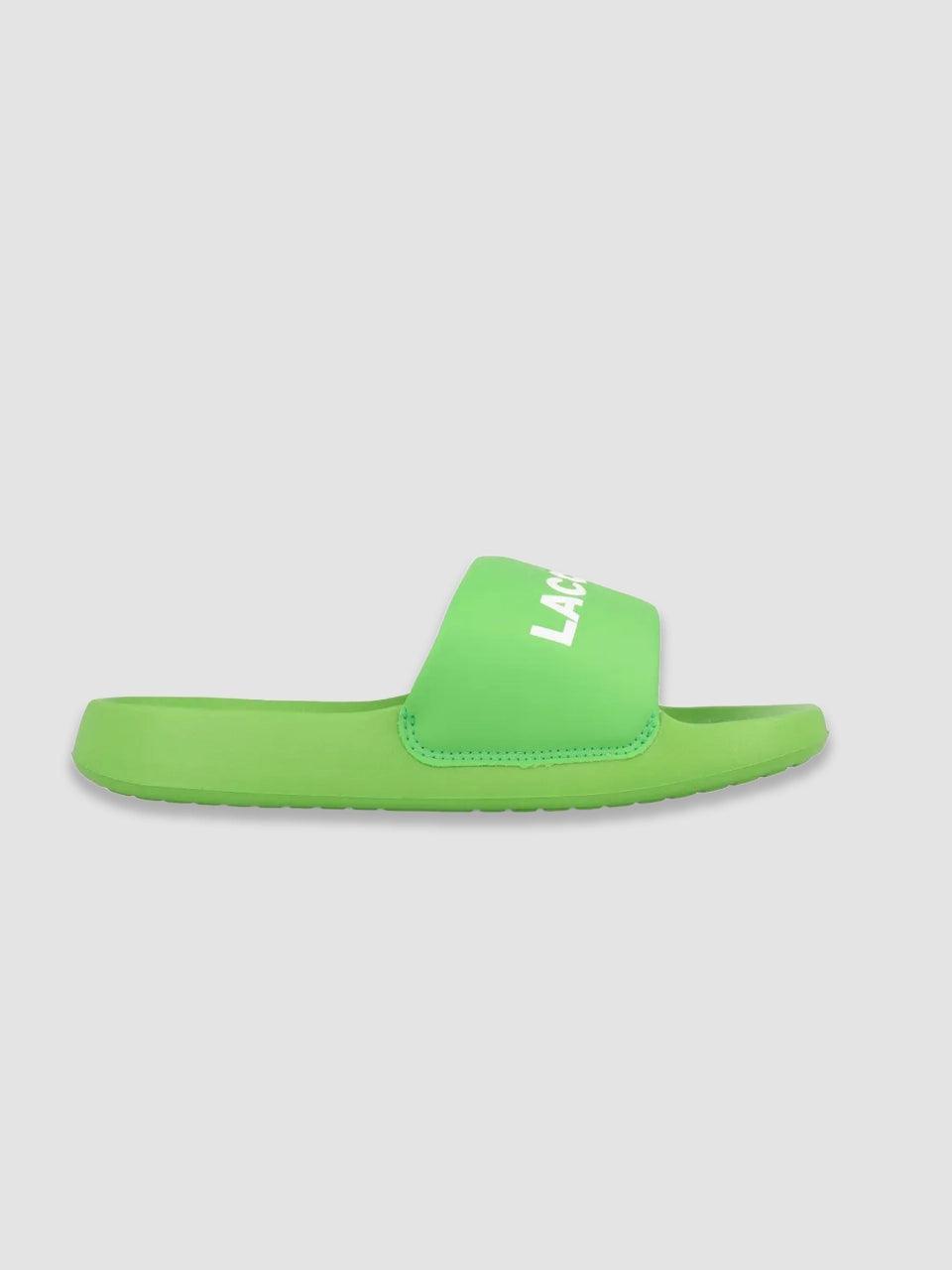 Women's Serve Slide - Green - Lacoste - ect.studio