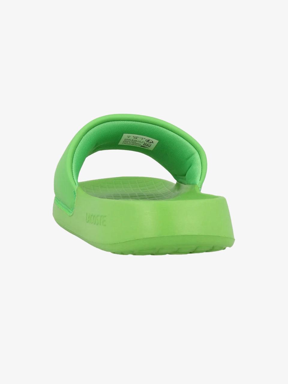 Women's Serve Slide - Green - Lacoste - ect.studio
