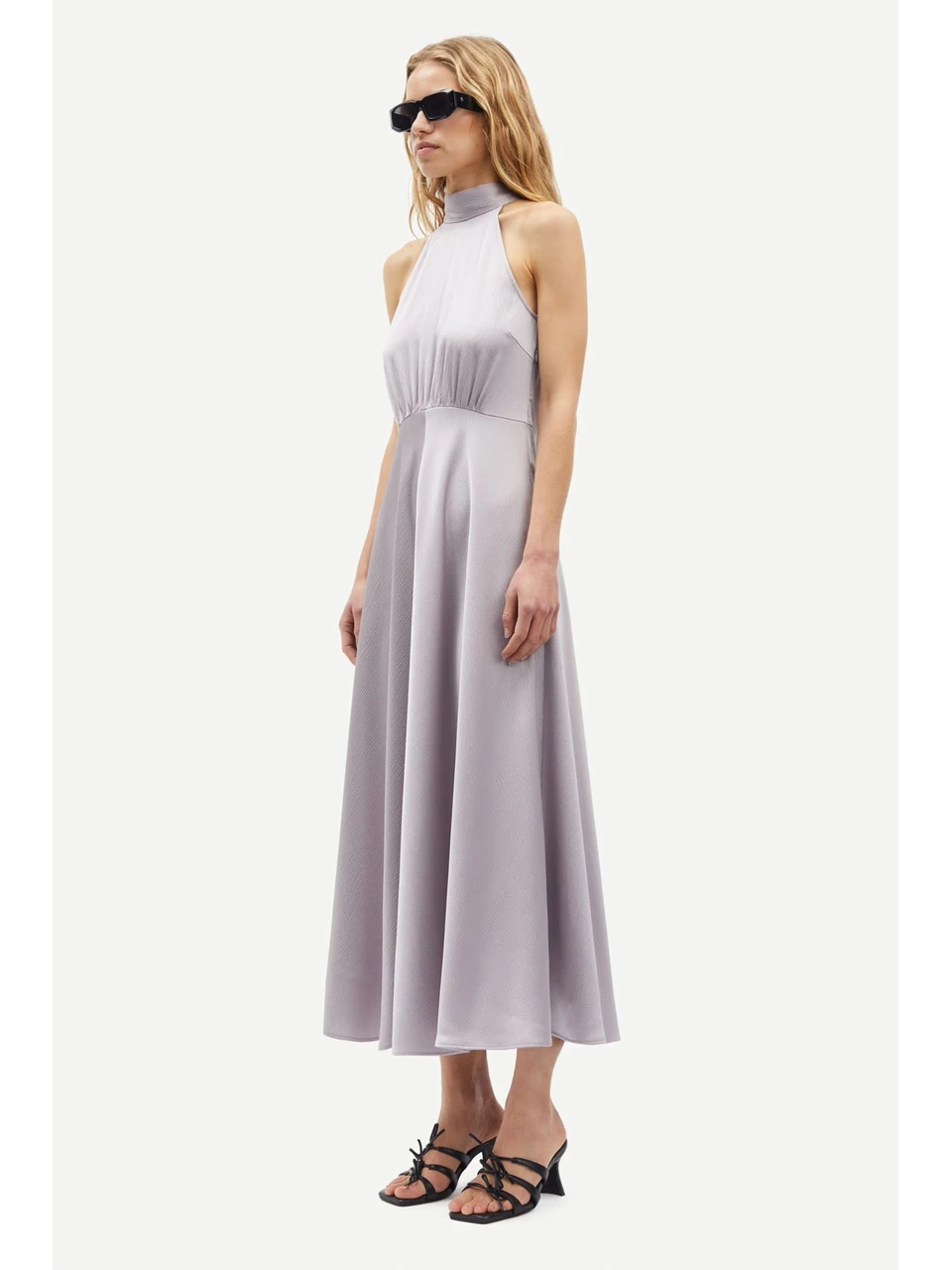 Rheo Dress - Gull Grey