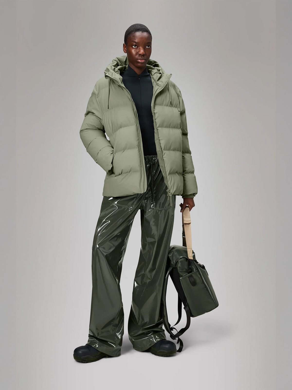 Alta Puffer Jacket W3T3 - Navy