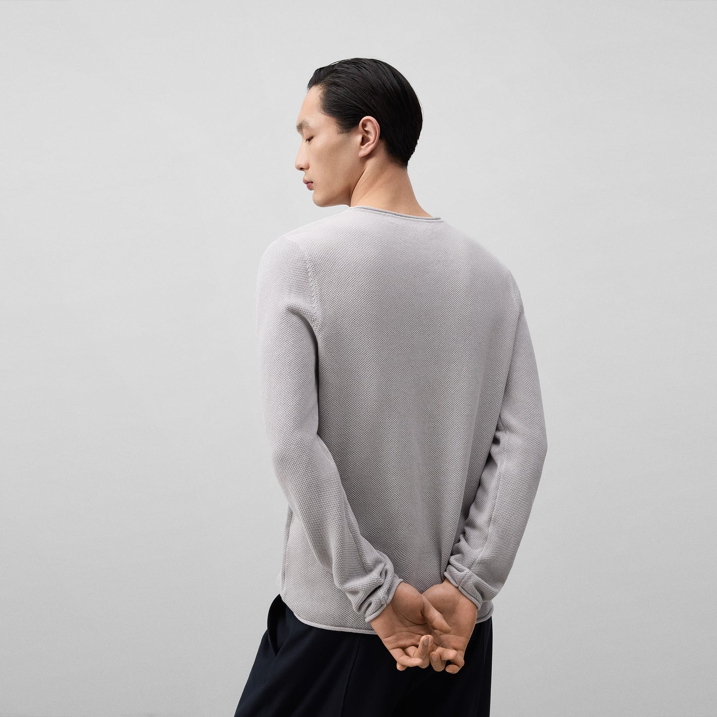 Rollneck LS T-Shirt - Ice