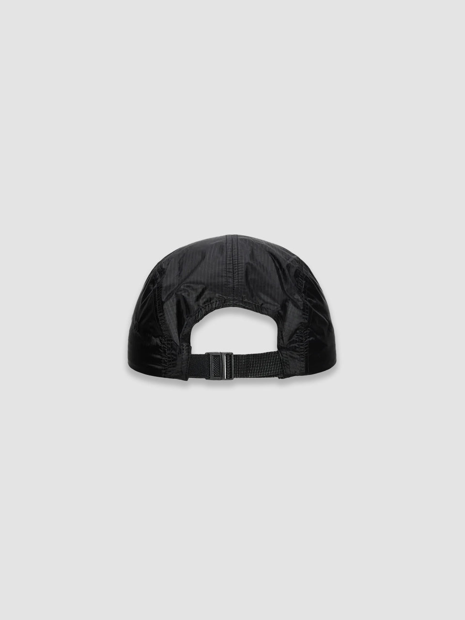 5 Panel Ripstop Cap - Black