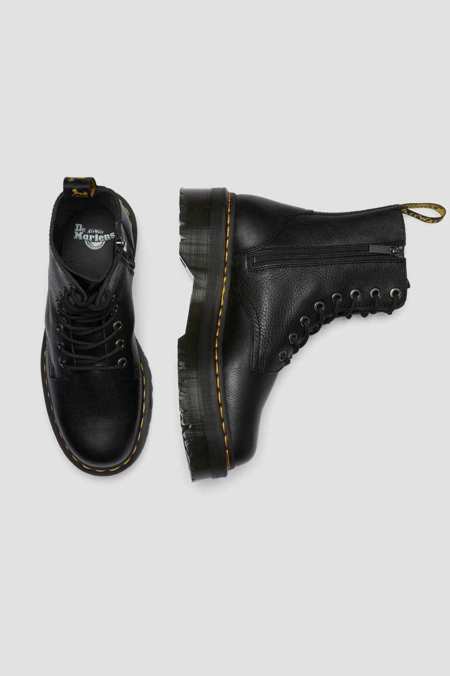 Jadon III Pisa Leather Platform Boot - ect.studio