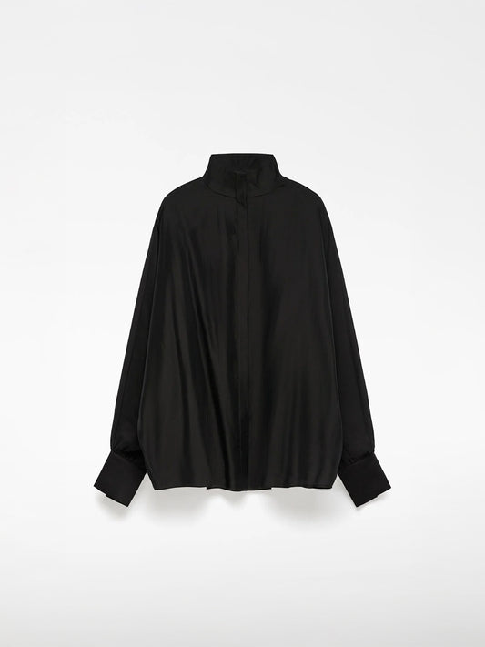 Oversized Semi Sheer Shirt