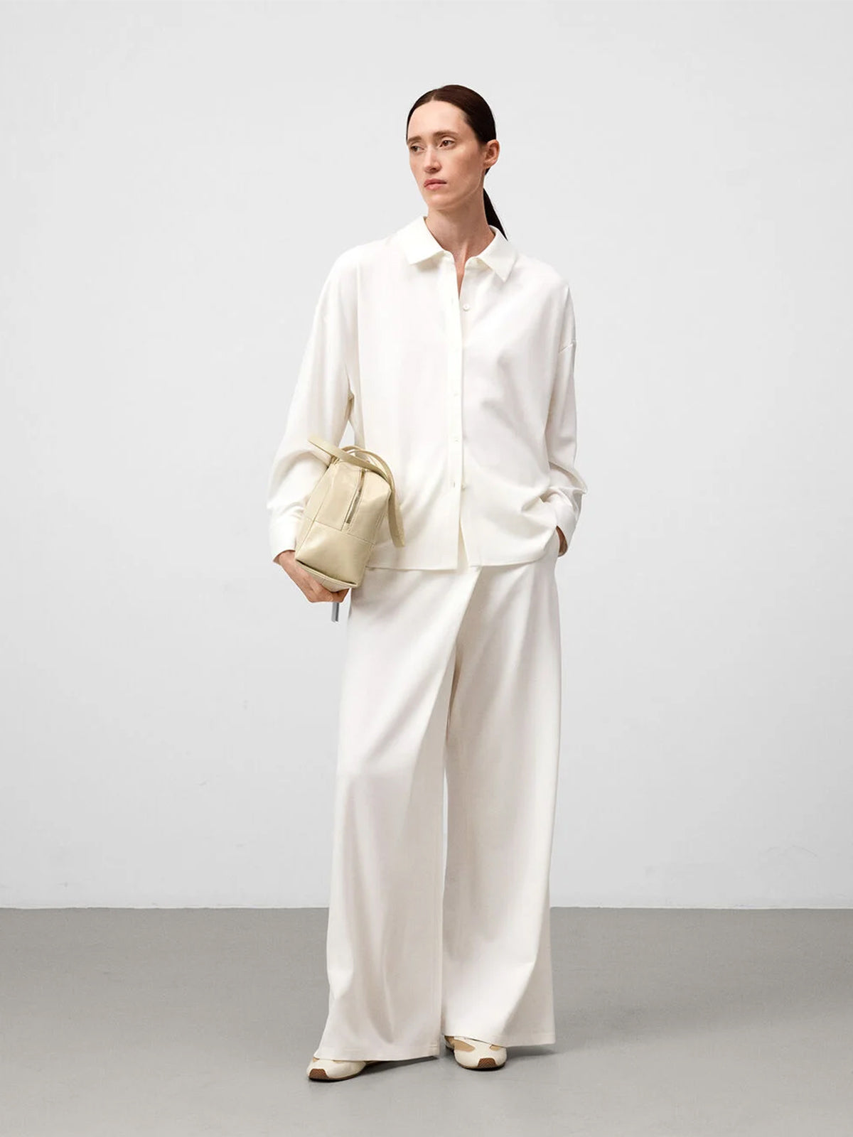 Knit Shirt Woven