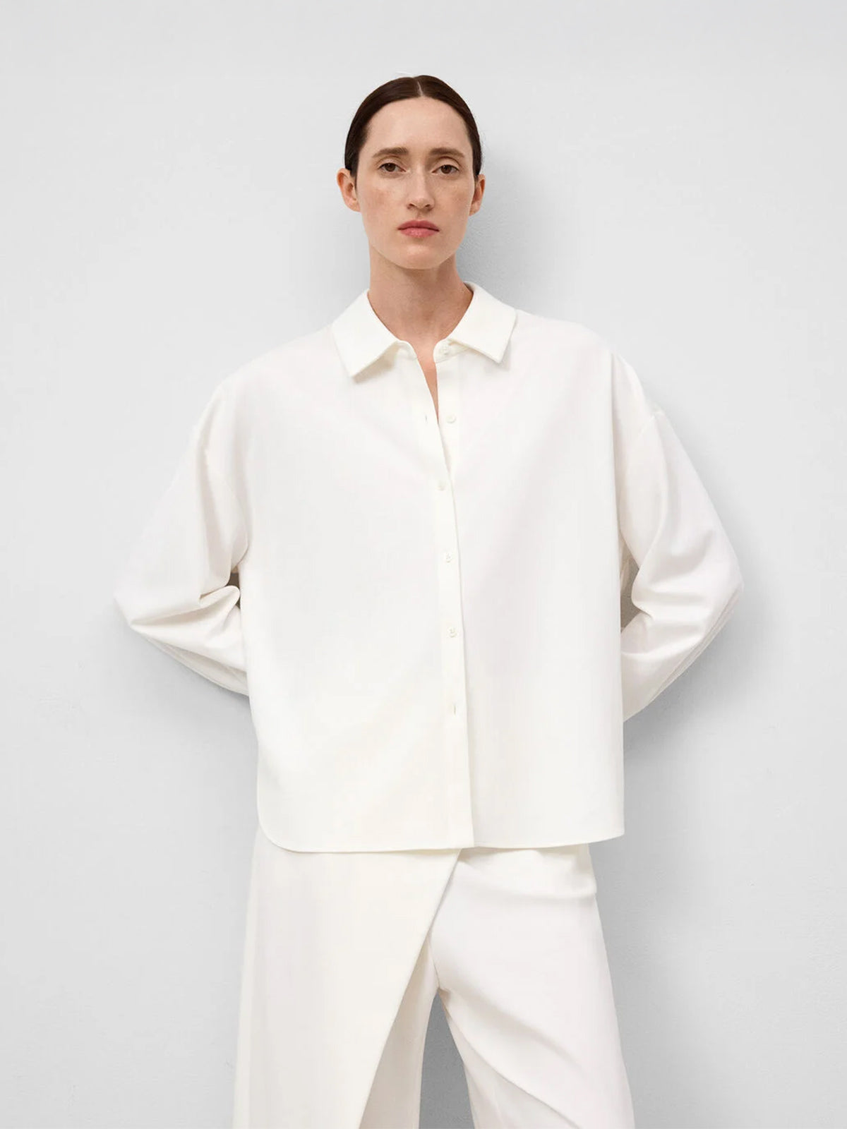 Knit Shirt Woven
