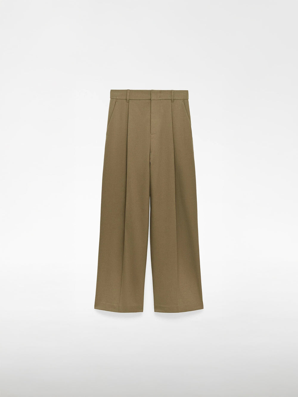 Wide Leg Tailored Trousers