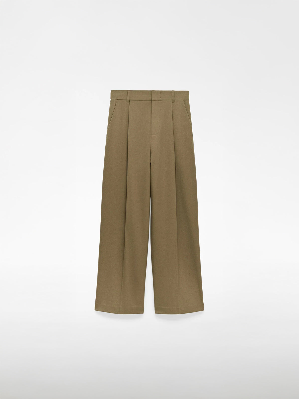 Wide Leg Tailored Trousers