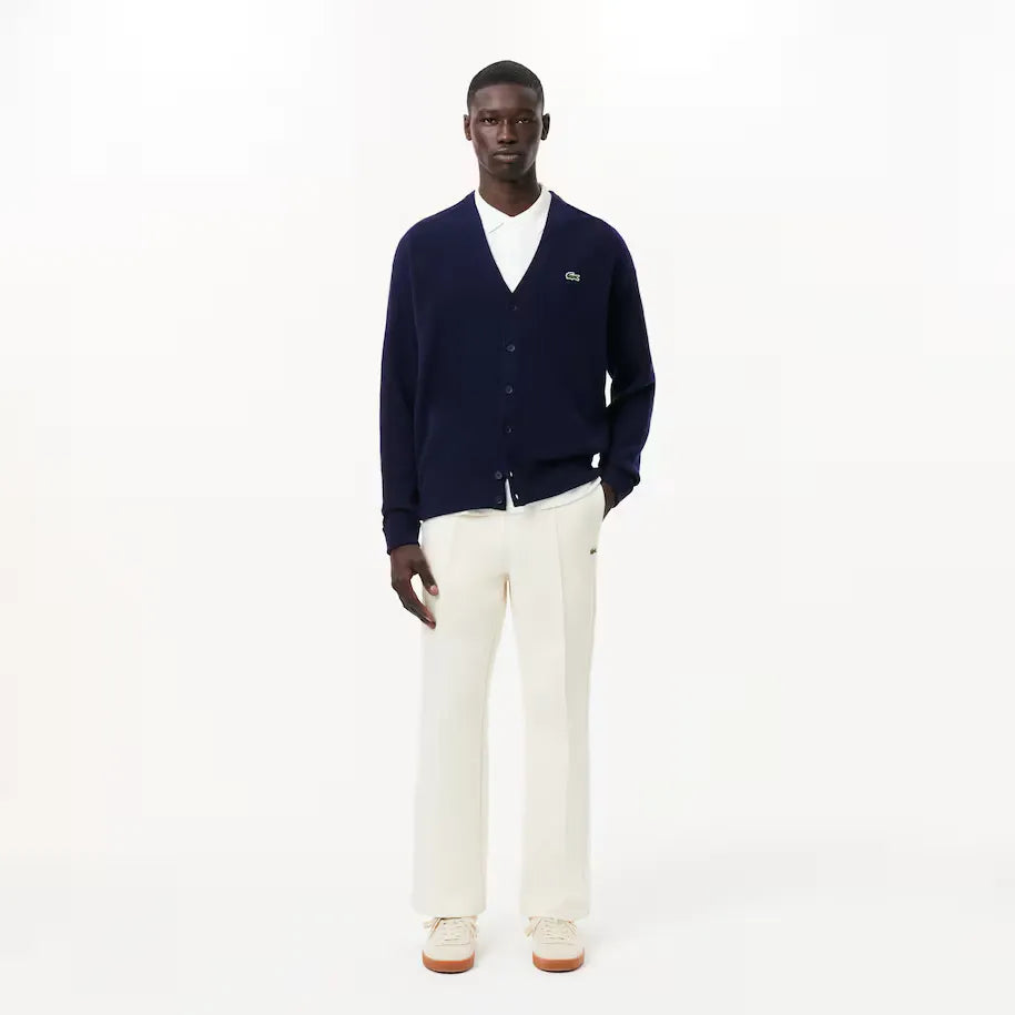 Cardigan en laine pour homme - Bleu marine 166