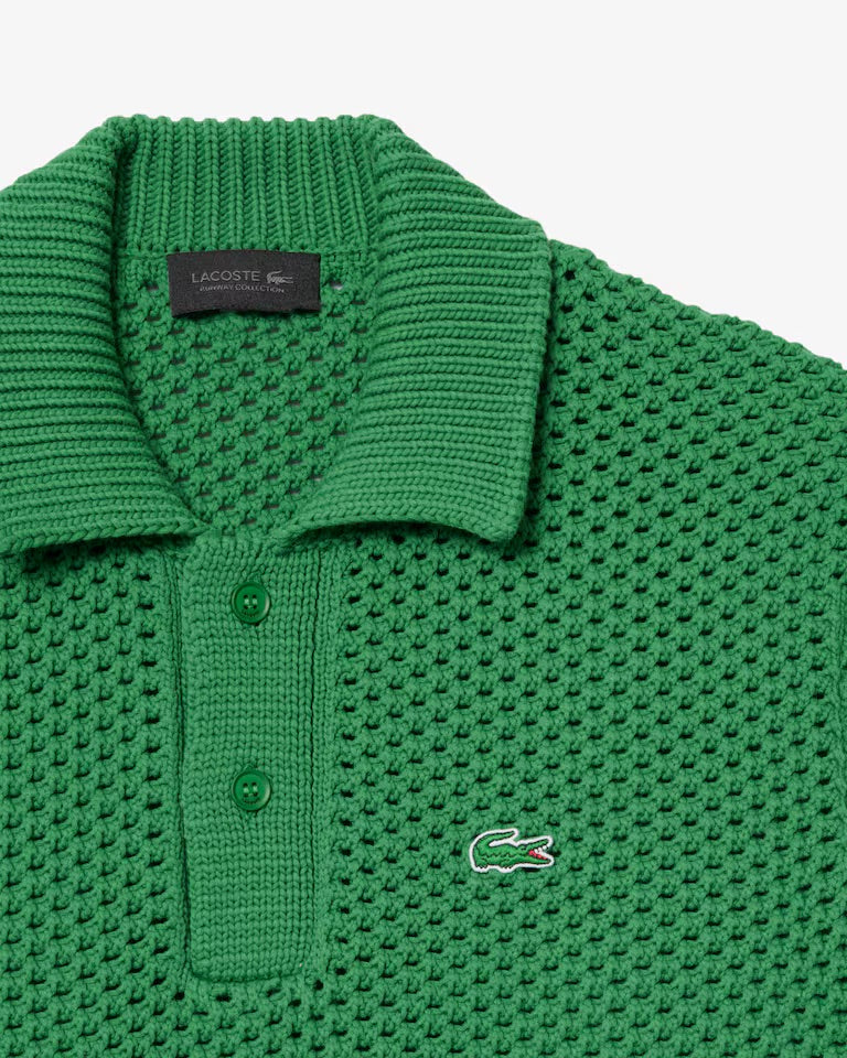 Runway Polo Collar Sweater