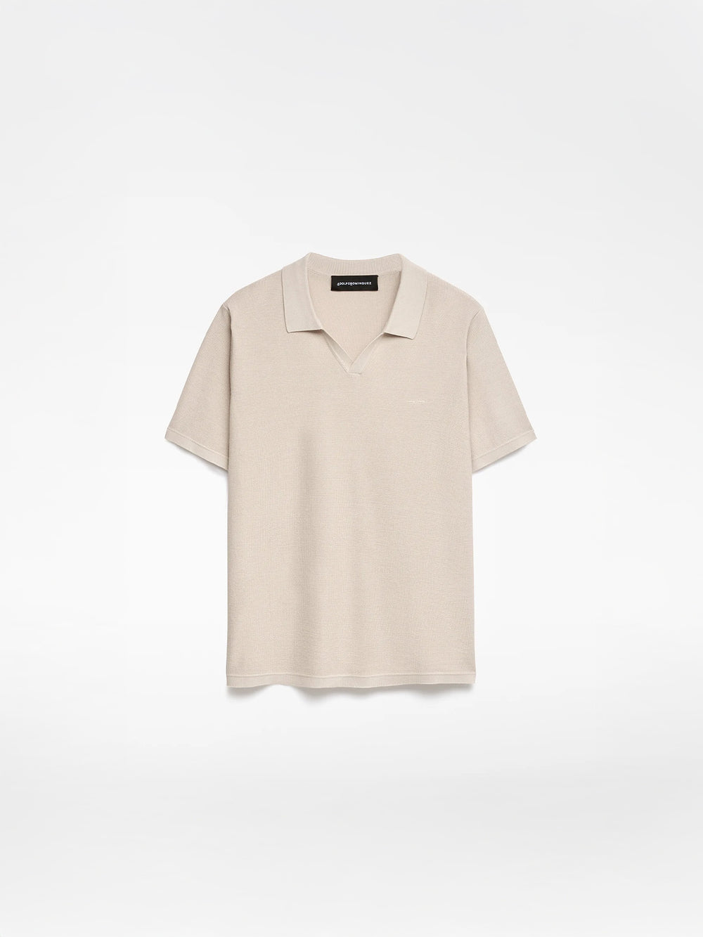 Knit-Polo - Natural
