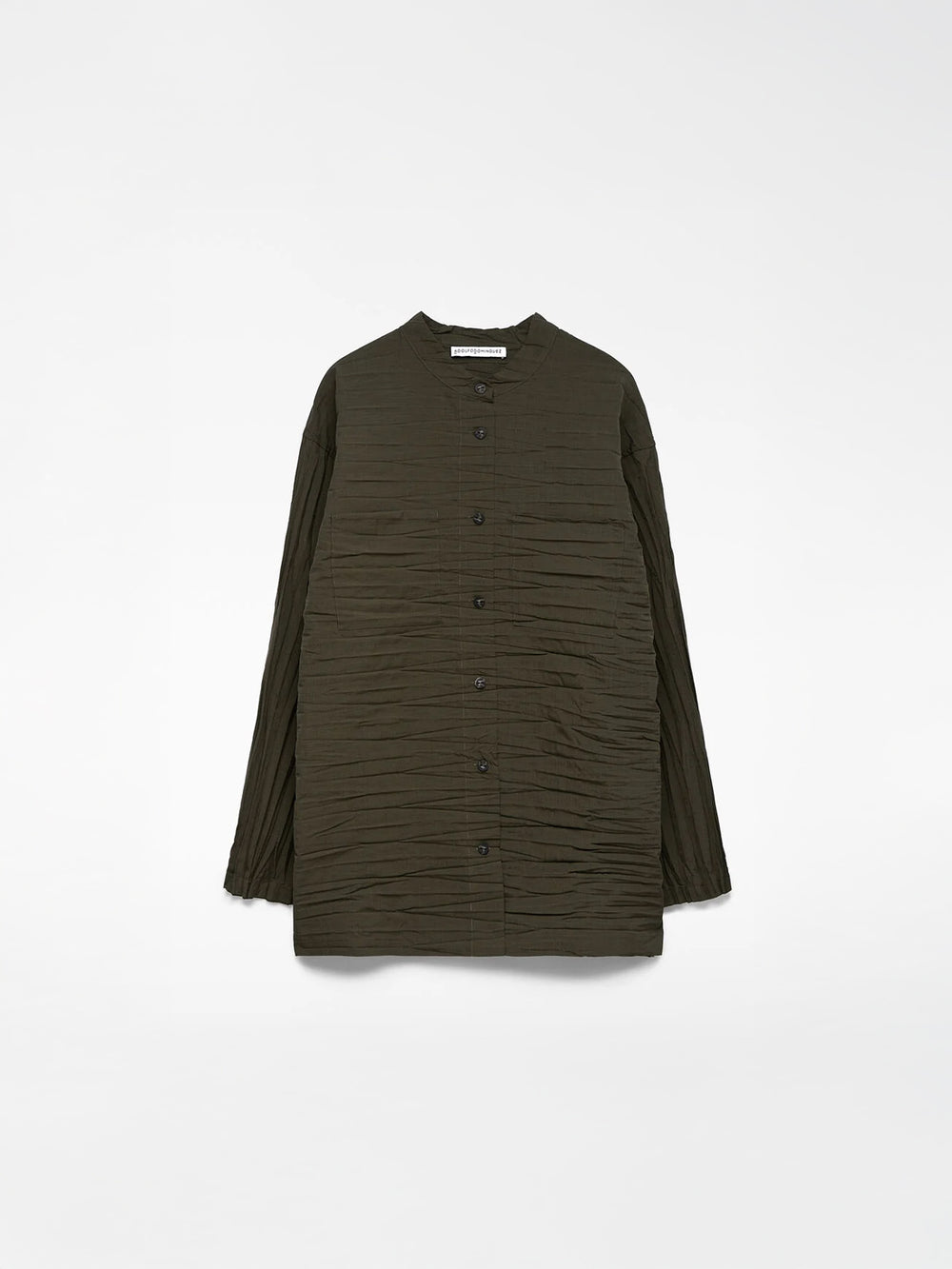 Pleated Overshirt