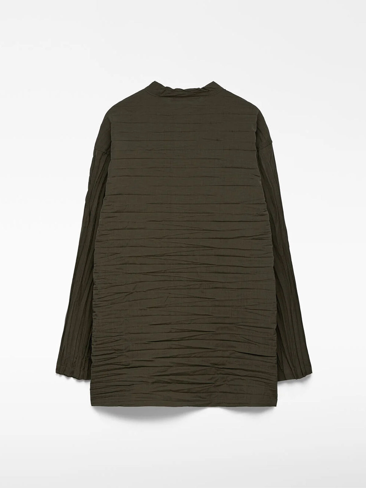 Pleated Overshirt