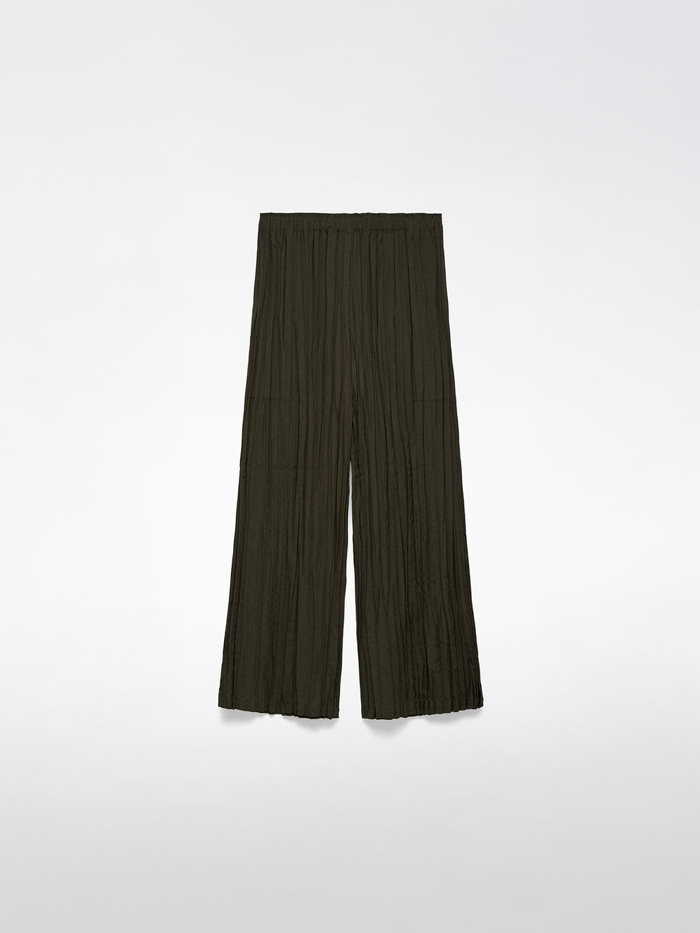 Pleated Wide Leg Trousers