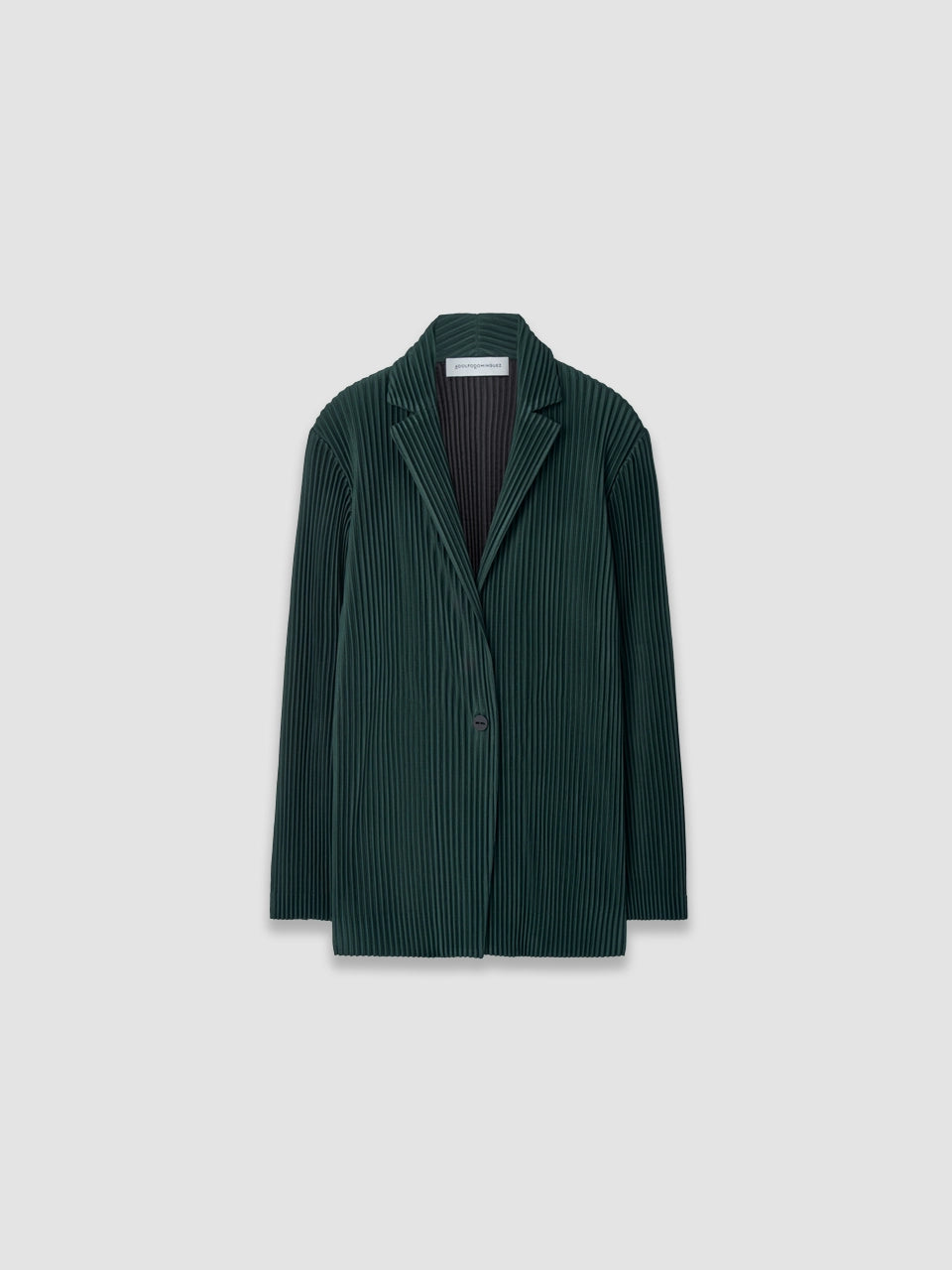 American Crinkle Jacket - Bottle Green