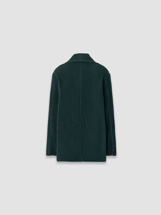 American Crinkle Jacket - Bottle Green