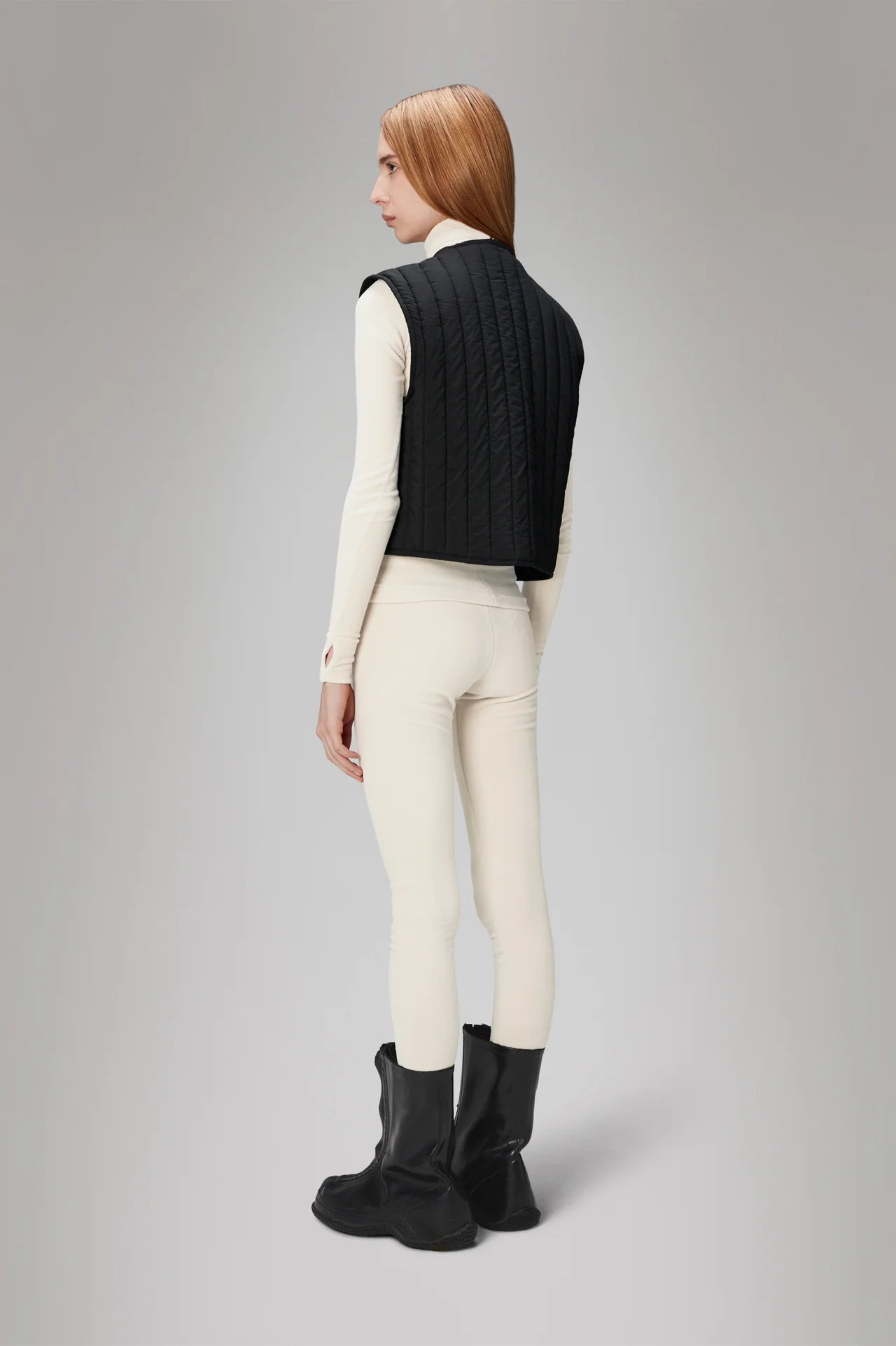 Gilet court Banja pour femme T1 - Noir
