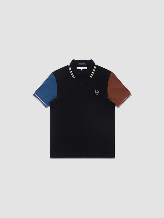 CDG SHIRT x Fred Perry Short Sleeve Polo Shirt