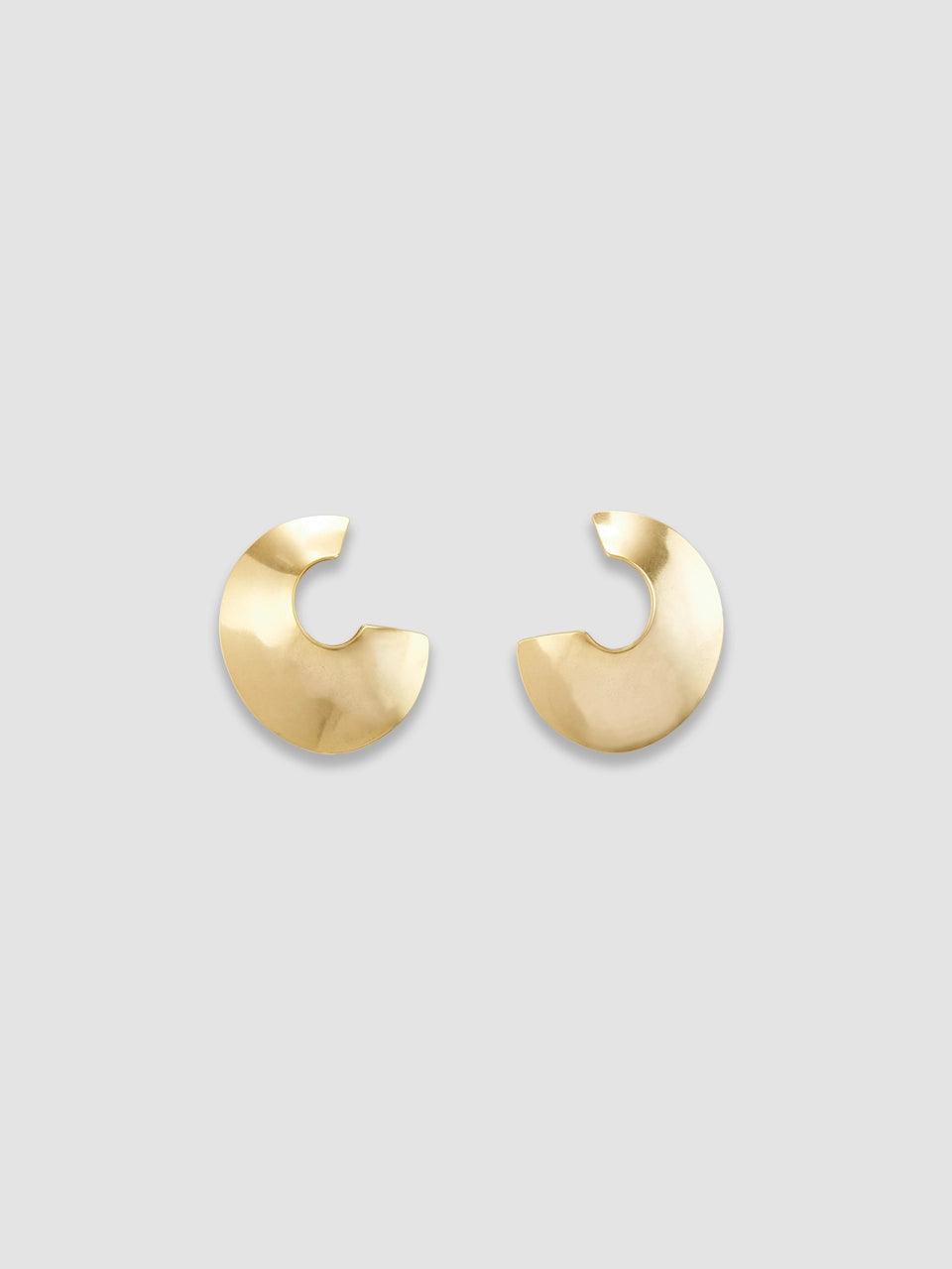 Circular Earring - Gold - ect.studio