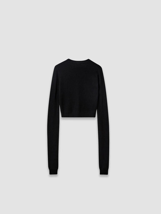 Como Sleeve Knit - Black - ect.studio