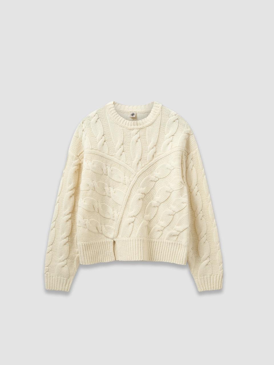 Como Sweater - Ivory - ect.studio