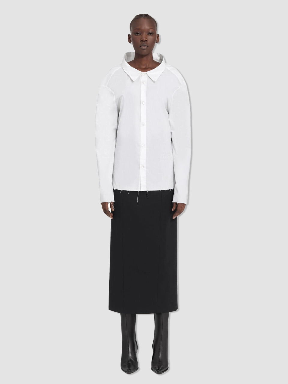 Cotton Poplin Blouse