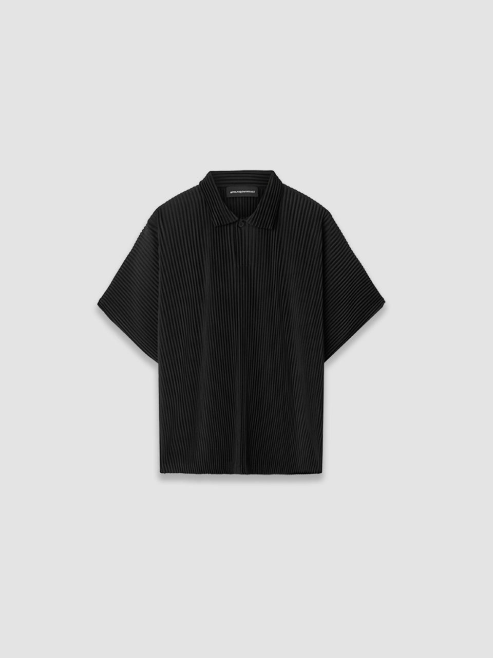 Crinkle Shirt - Black